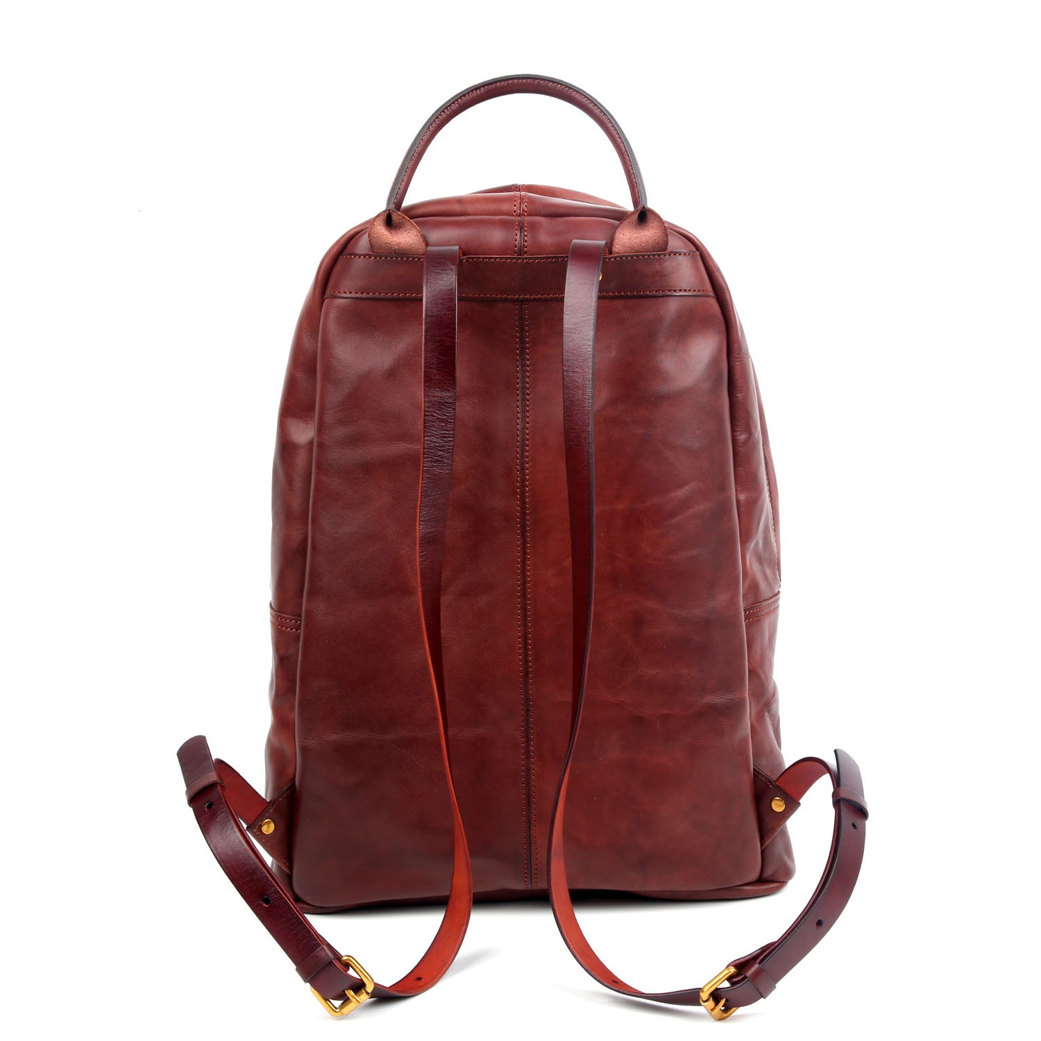 Oxford Bag - Luxury Lockme Leather Brown
